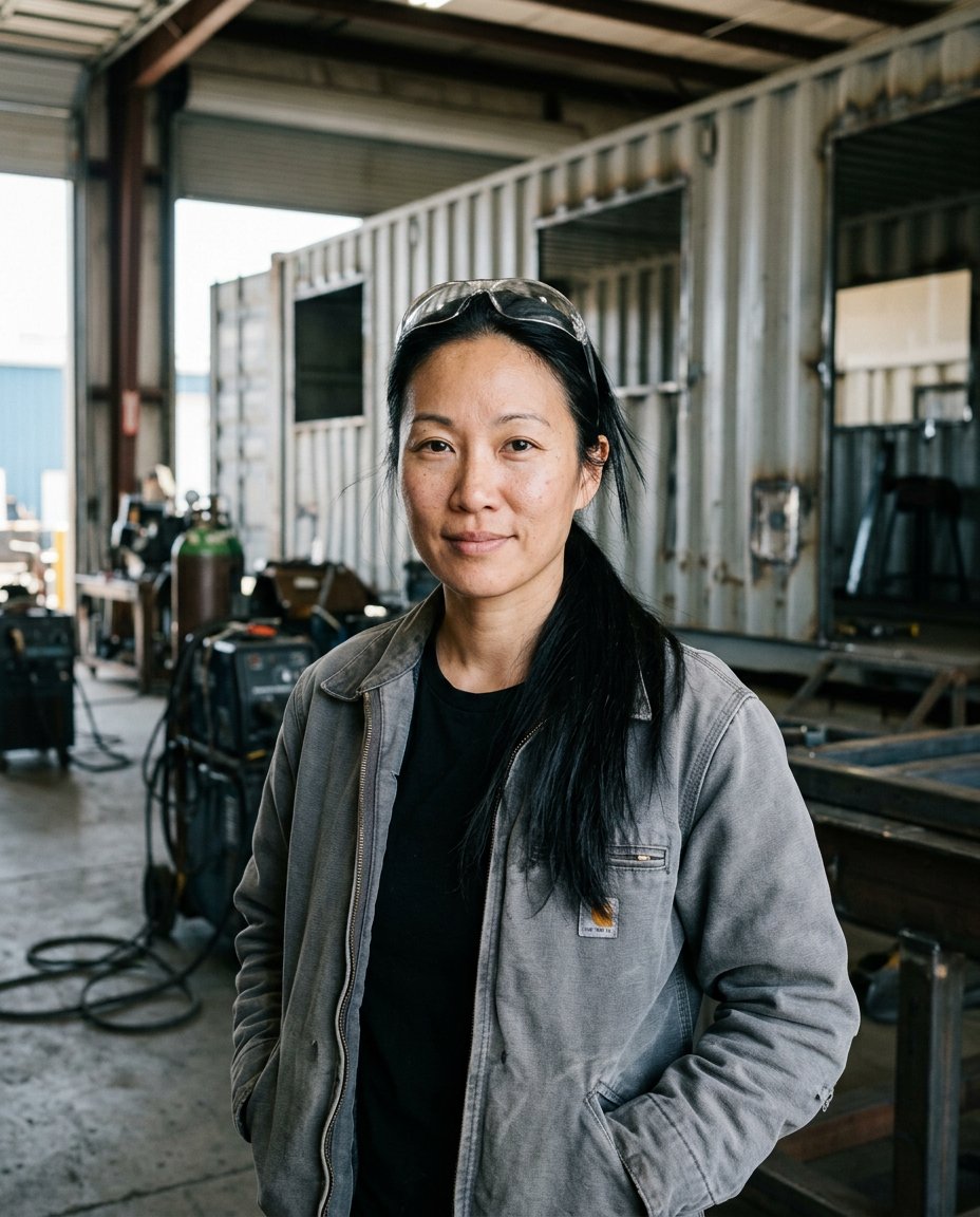 Mei-Lin Tanaka, Director of Fabrication & Modifications at Sheridan Containers