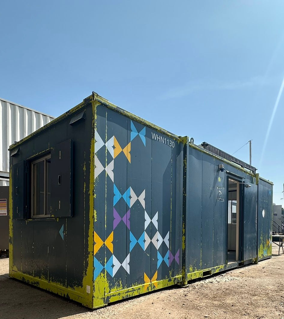 24x9ft — Office / Canteen — Building Site Accommodation — Portable Anti-Vandal