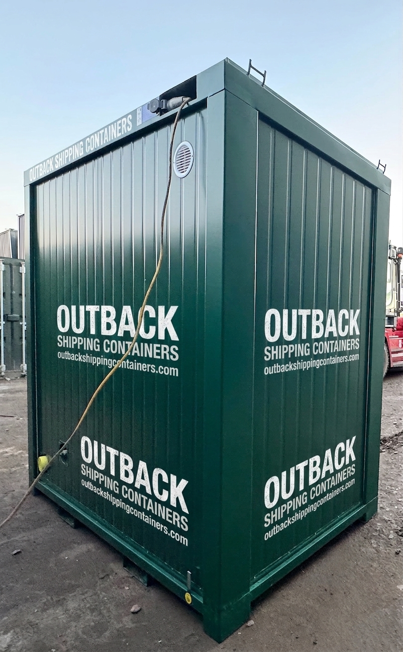 Triple Urinal Unit — 8 x 5 ft NEW Portable Toilet Block — Green — No 793