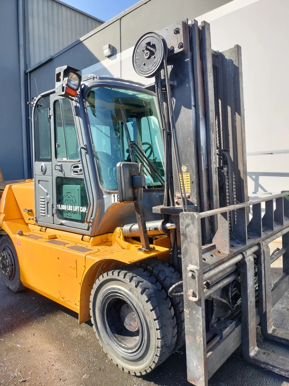 2018 Hyundai 70D-9 Pneumatic Tire Forklift