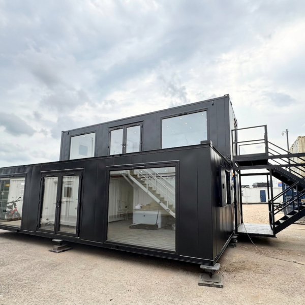 3 Bay — 32x10ft — Cabin Office Complex — Modular Portable Office — Container Conversion — No 1000