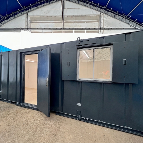 24x9 ft Container Office – 7m Portable Anti Vandal Building