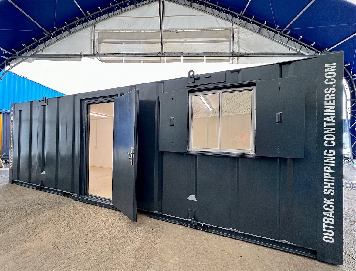 24x9 ft Container Office – 7m Portable Anti Vandal Building