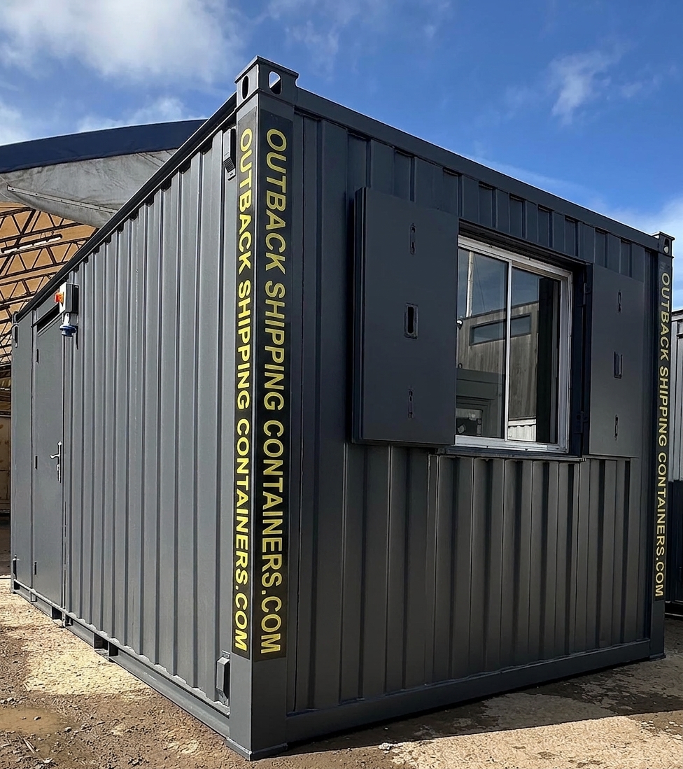 16x9 ft – Canteen / Office – Open Plan – Portable Building – Anti-Vandal