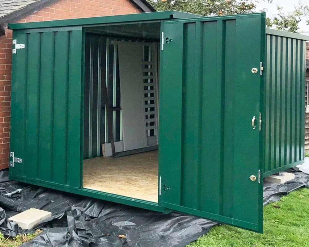 Flat-Pack Storage Container — Anti-Vandal Secure Store