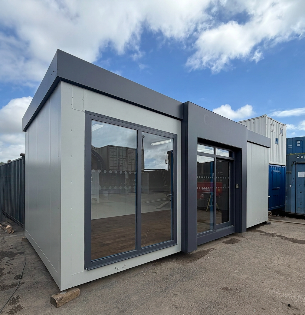 26x12ft – Marketing Suite – Sales Pod – Portable Building / Cabin