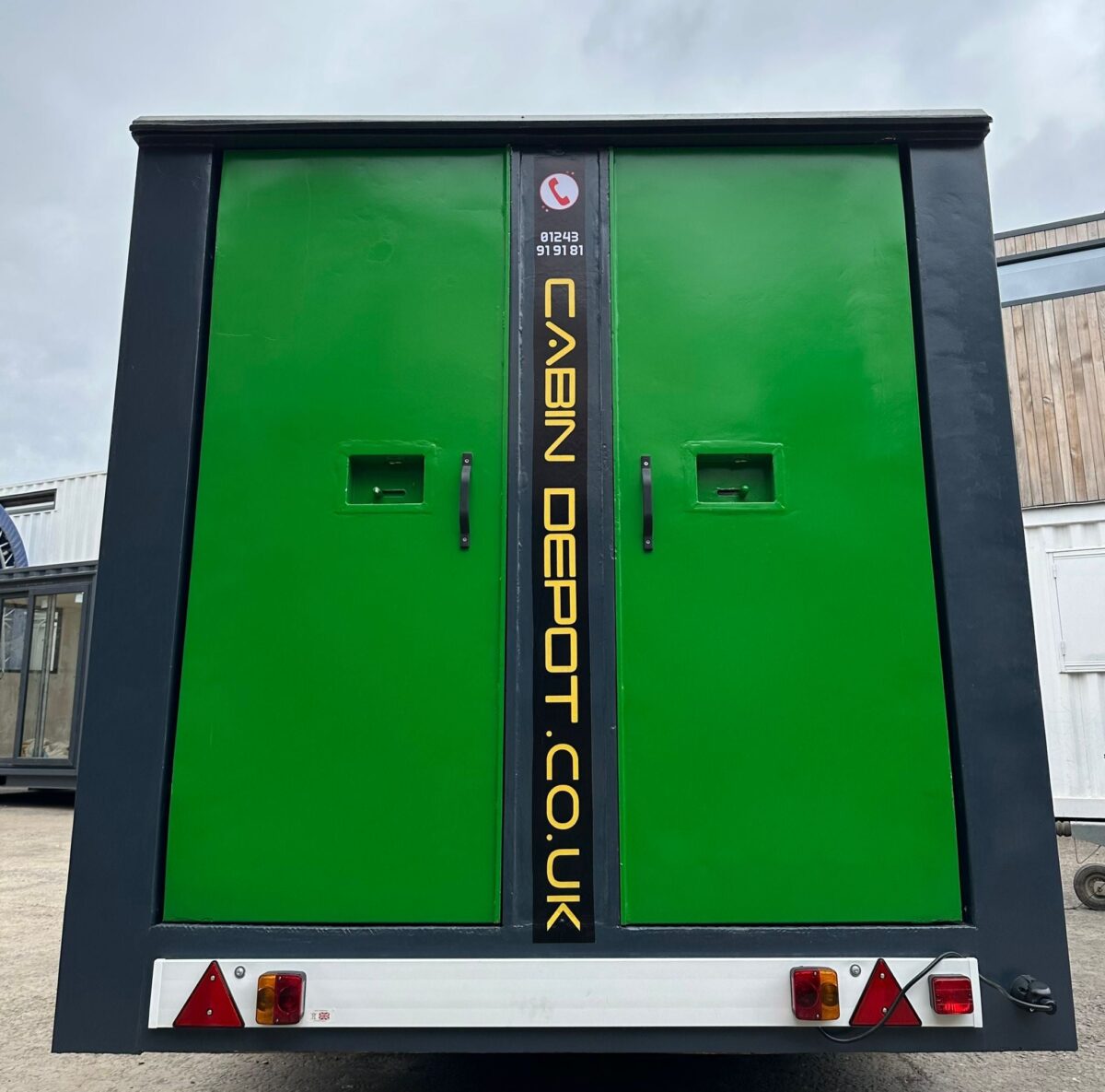 Groundhog Towable Mobile Welfare | Towable Canteen + Toilet & Drying Room | Diesel Generator | GP 360 | No 1238