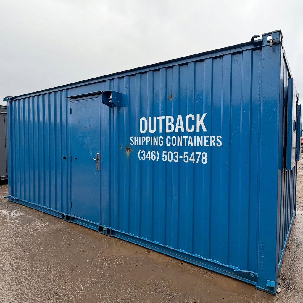 21x8ft — Canteen — Building Site Accommodation — Portable Anti-Vandal
