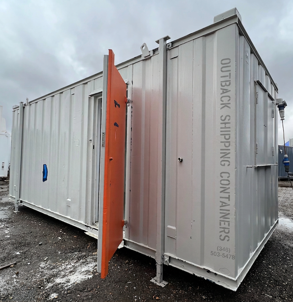 20x8ft — Office — Open Plan — Portable Anti-Vandal Building — Site Accommodation
