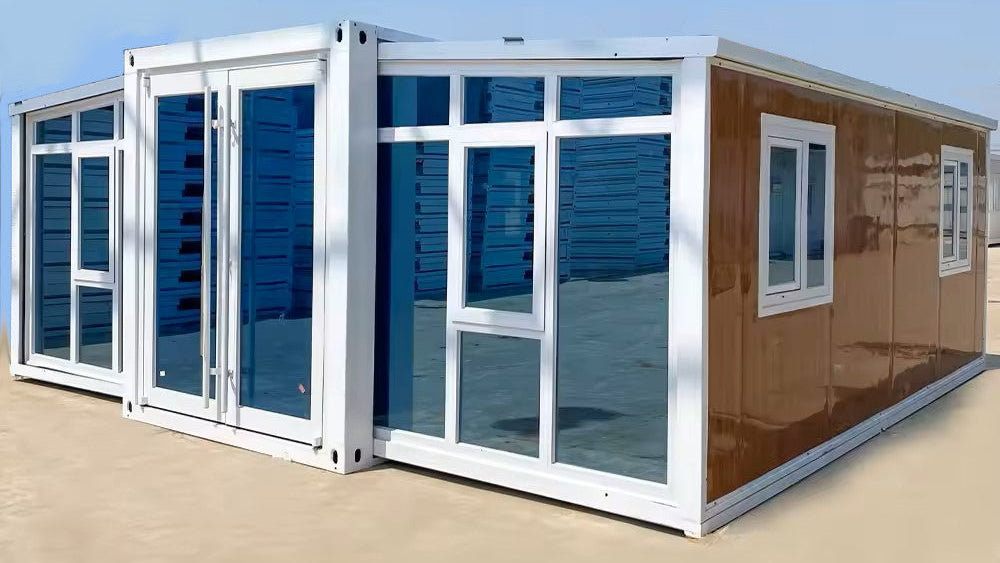 20FT Expandable Container Home — 2 Bedroom Beach-Side Cabin | Full Bath, Kitchen & Living Room | 385 SF