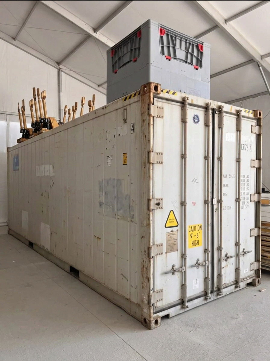 40Ft High Cube Refrigerated Storage Container Carrier Primeline YOM 2012