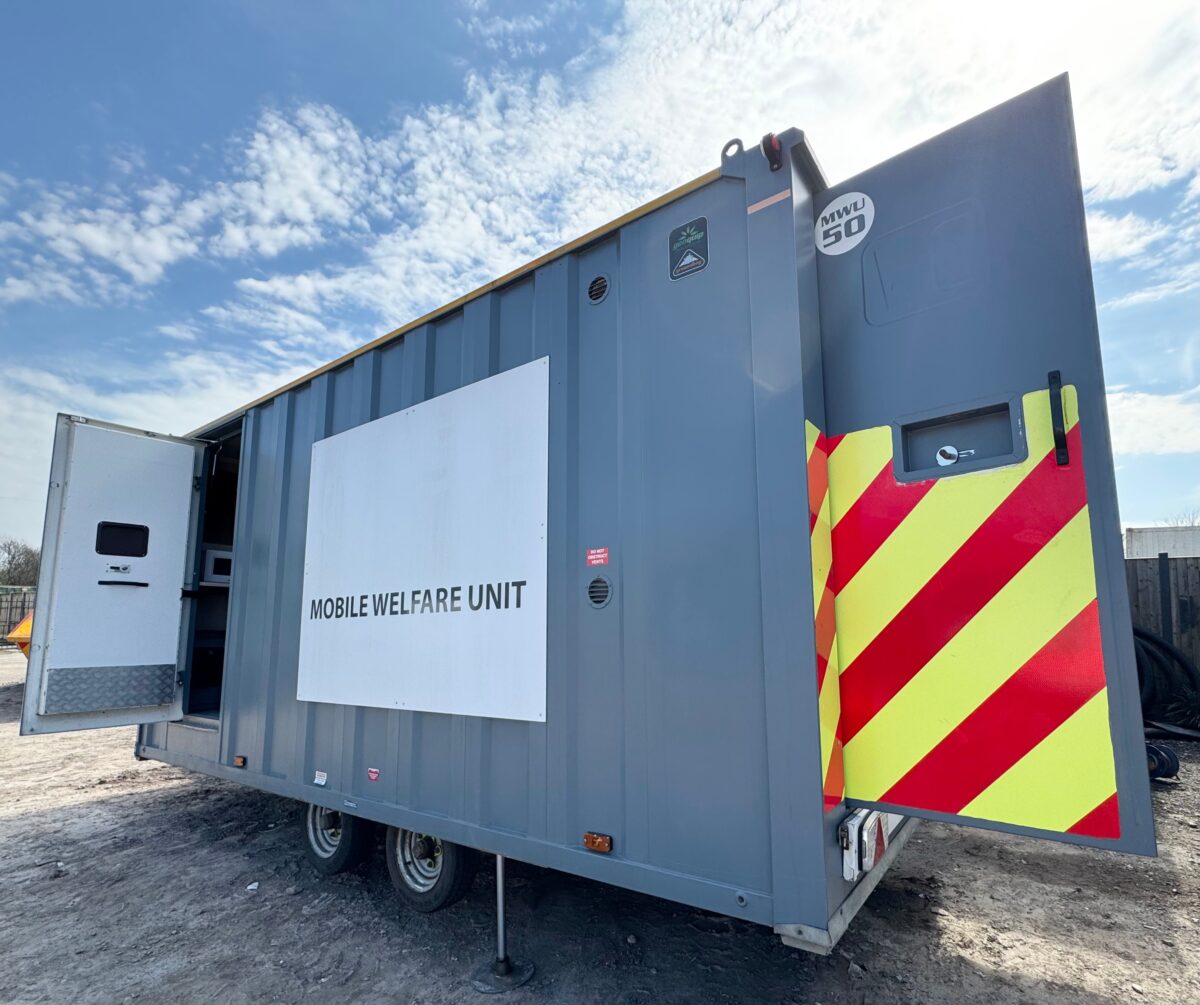 Groundhog Towable Mobile Welfare | 2019 Twin Axle 16ft Welfare | GPO500 | Building Site Accommodation | Reduced | No 1444