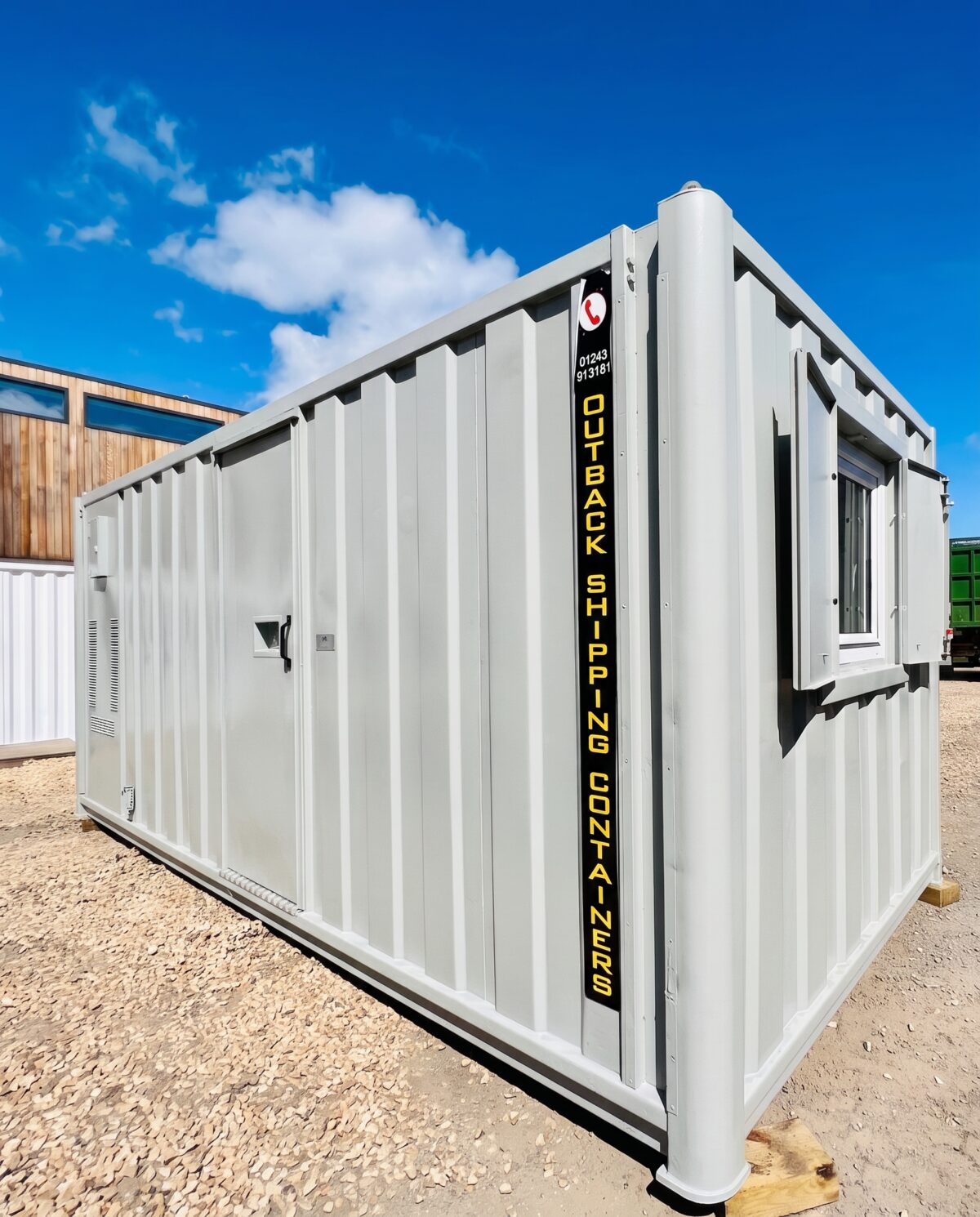 20X9FT Static Welfare Unit — Office, Toilet, Canteen | No 678