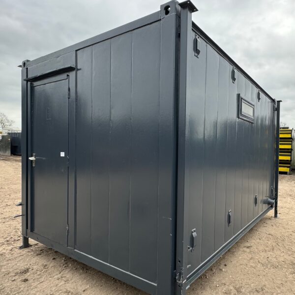 13 x 9 ft Anti-Vandal — 2 + 1 Toilet Block — Portable Building — No 1100