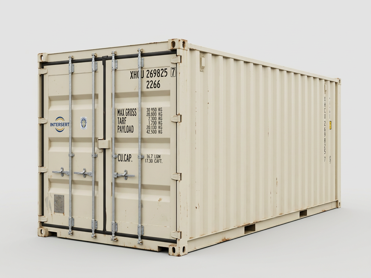 20ft Open Side Shipping Container – One Trip – With Side Doors