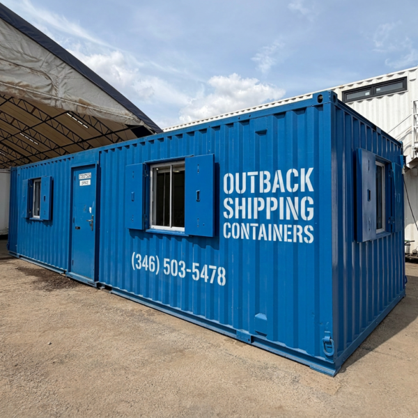 32x10ft — Canteen / Office — Building Site Accommodation — Portable Anti-Vandal