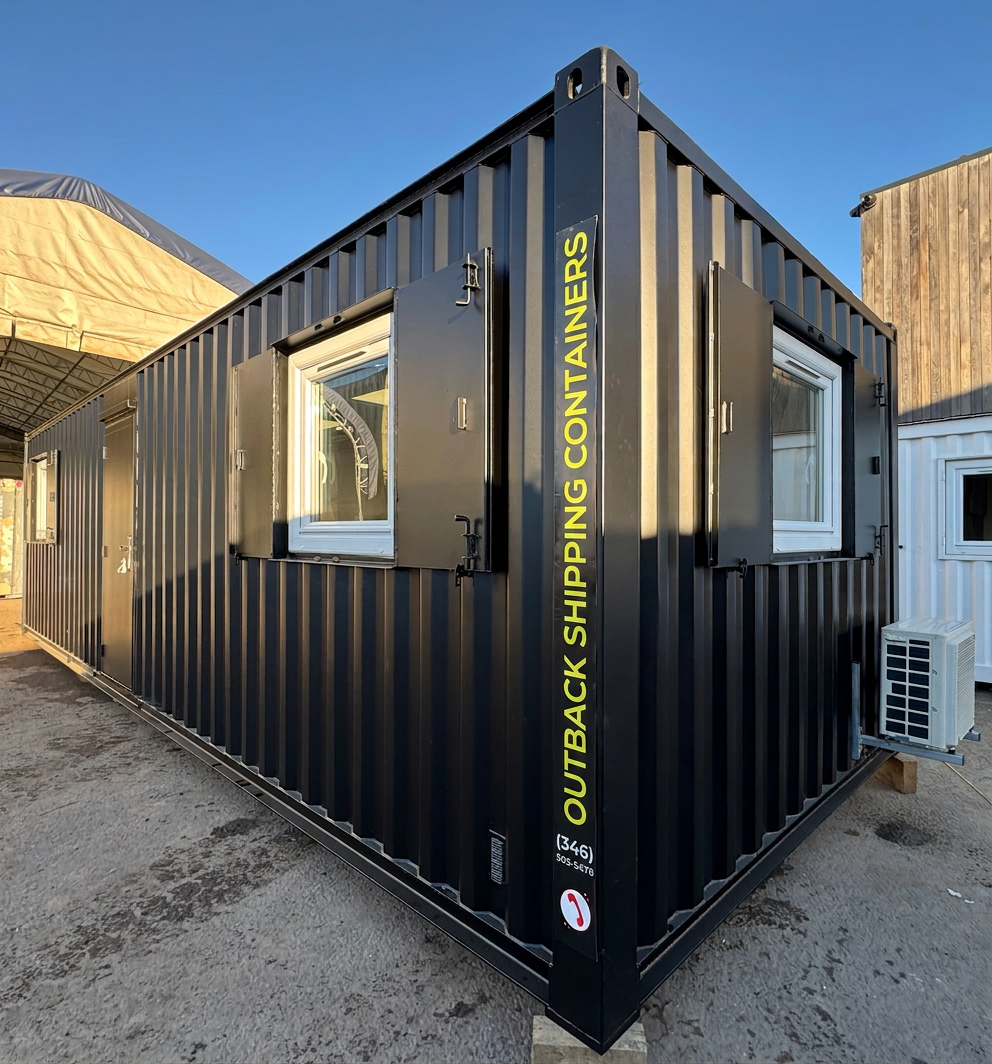 32x10ft Cabin — Open Plan Canteen / Office — CUSTOM — Portable Building — No 1593