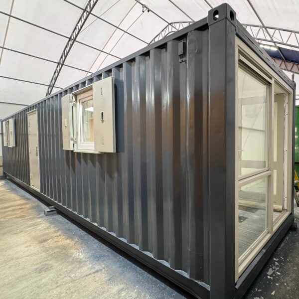40x8Ft — Converted Shipping Container — Container Conversion — Open Plan Office — Portable Container Building — Reduced — No 1080