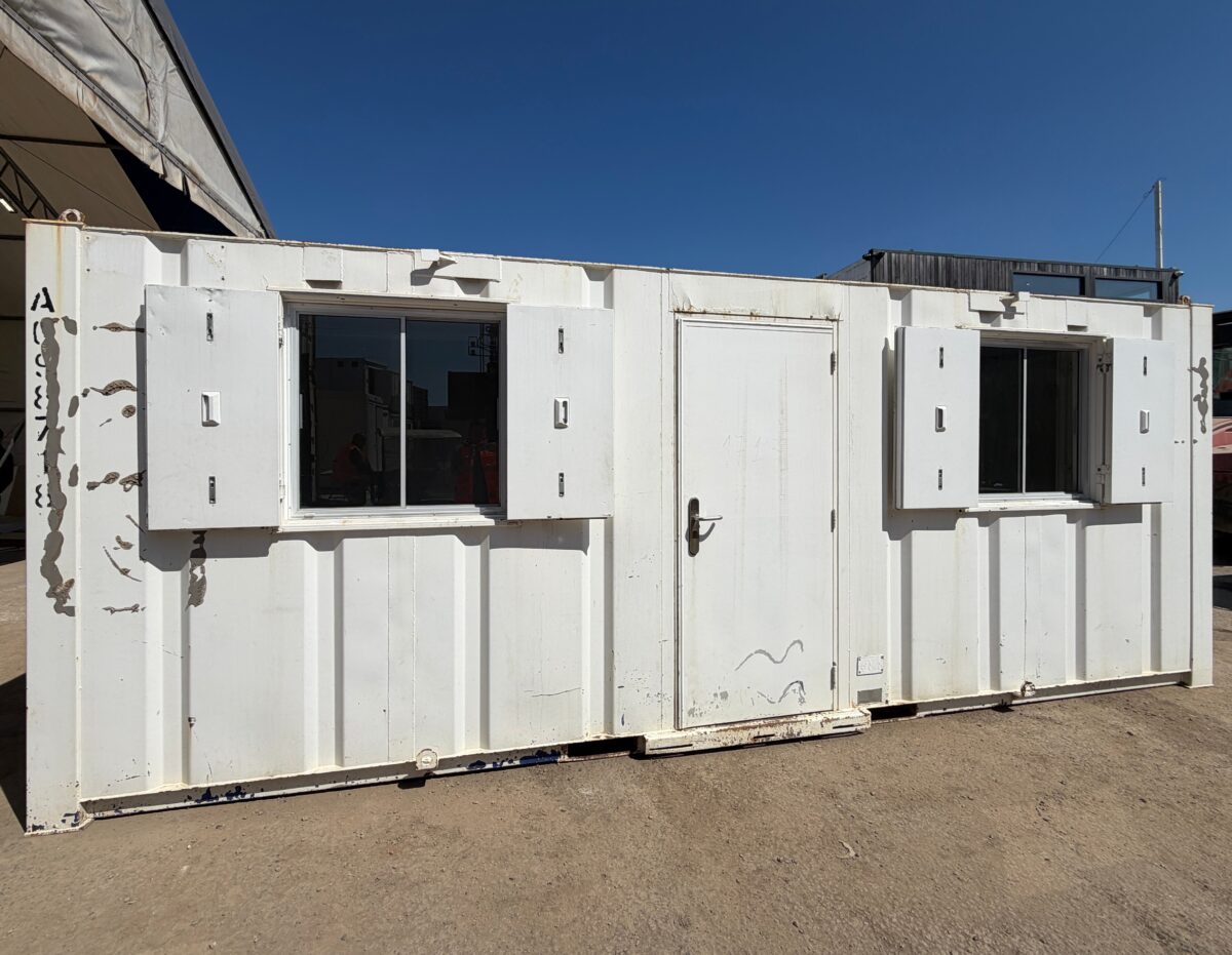 21x9ft — Canteen / Office — Building Site Accommodation — Portable Anti-Vandal