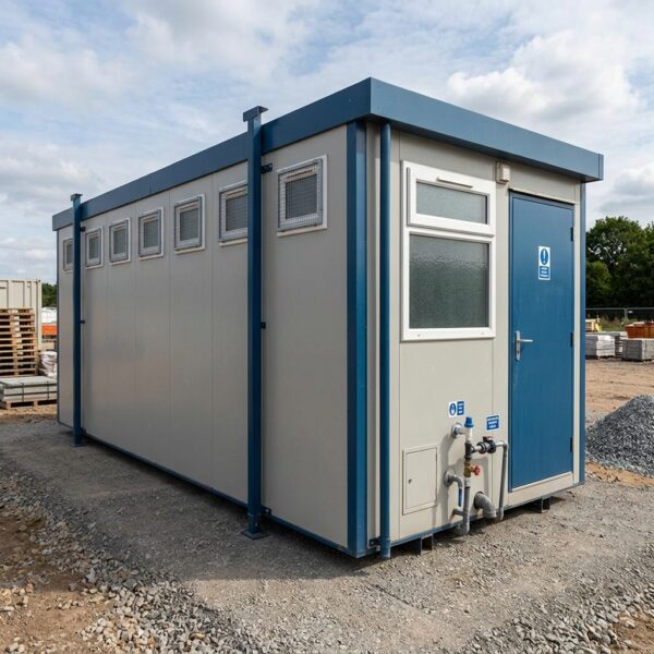 6+1 Steel Toilet Cabin