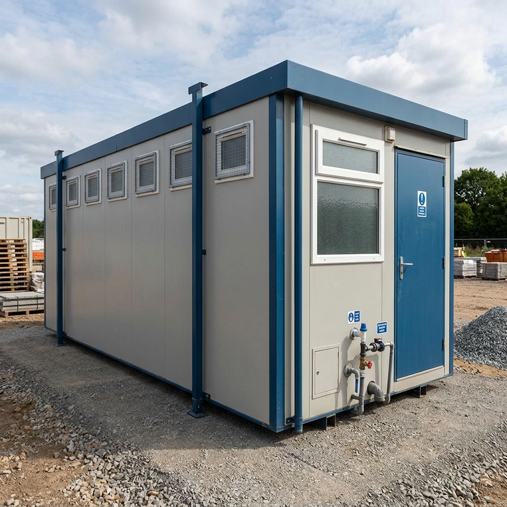 6+1 Steel Toilet Cabin