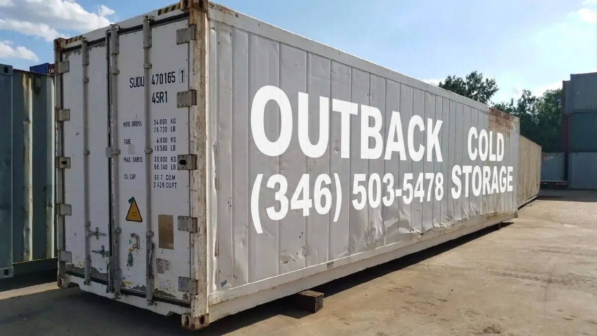 40′ HC WORKING Refrigerated Container