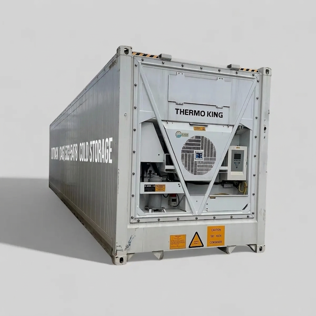 40ft High Thermo King Refrigerated Container – One Trip/ 2023