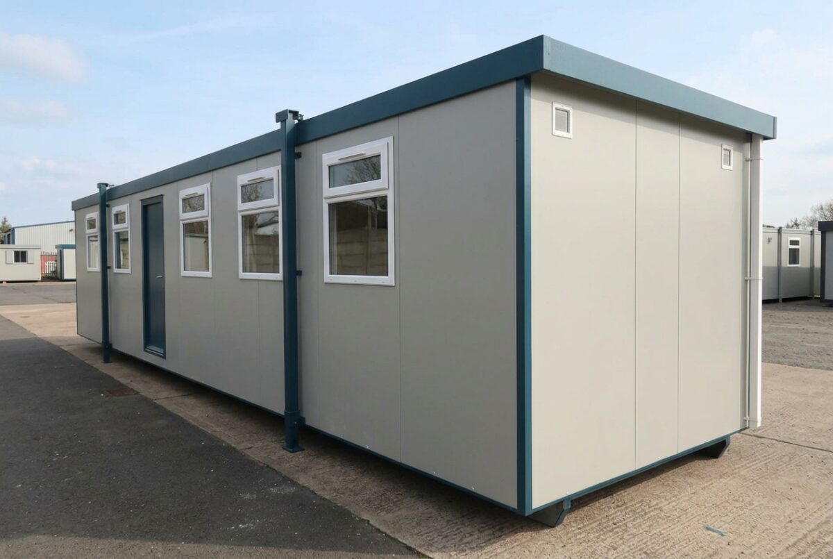 40FT x 10FT Jackleg Office Cabin