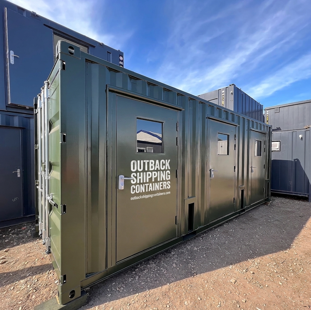 20 ft Modified Shipping Container Conversion — Sound Chamber — No 968