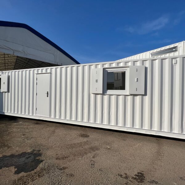 Converted Shipping Container 40Ft — Container Conversion — Open Plan Office — Portable Container Building — Reduced — No 1023