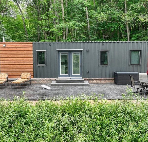 40ft Kennedy Luxury Container Home | 1 Bed 1 Bath Prefab Shipping Container House