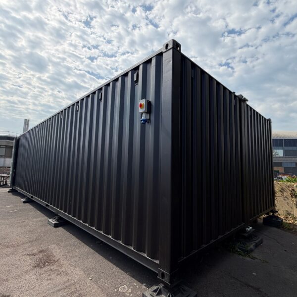 40x16ft — CUSTOM — Shipping Container Conversion — GYM — Portable Space — No 1004