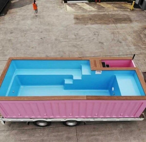 Pink 20 FT Container Pool