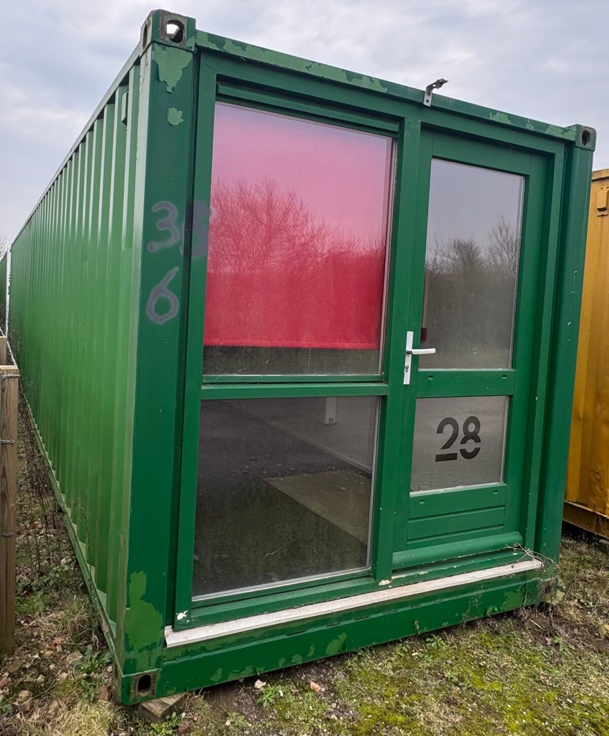 40 Ft Converted Shipping Container Home — 2 Rooms