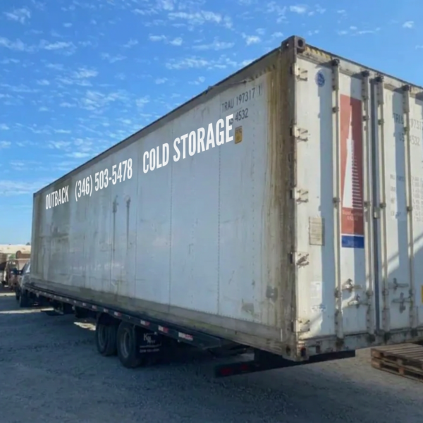 Used 40ft Refrigerated Shipping Container – With Custom Side Door Access