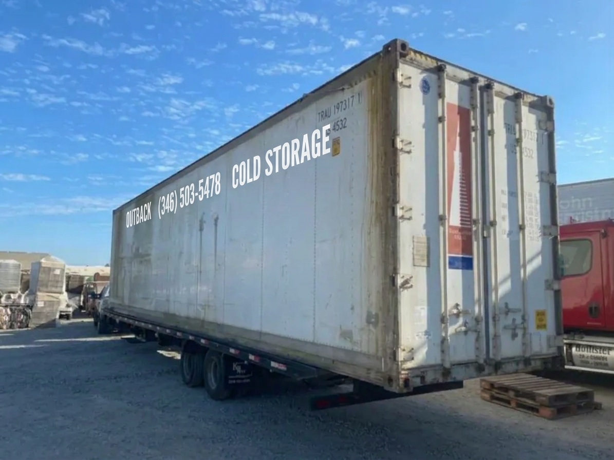 Used 40ft Refrigerated Shipping Container – With Custom Side Door Access