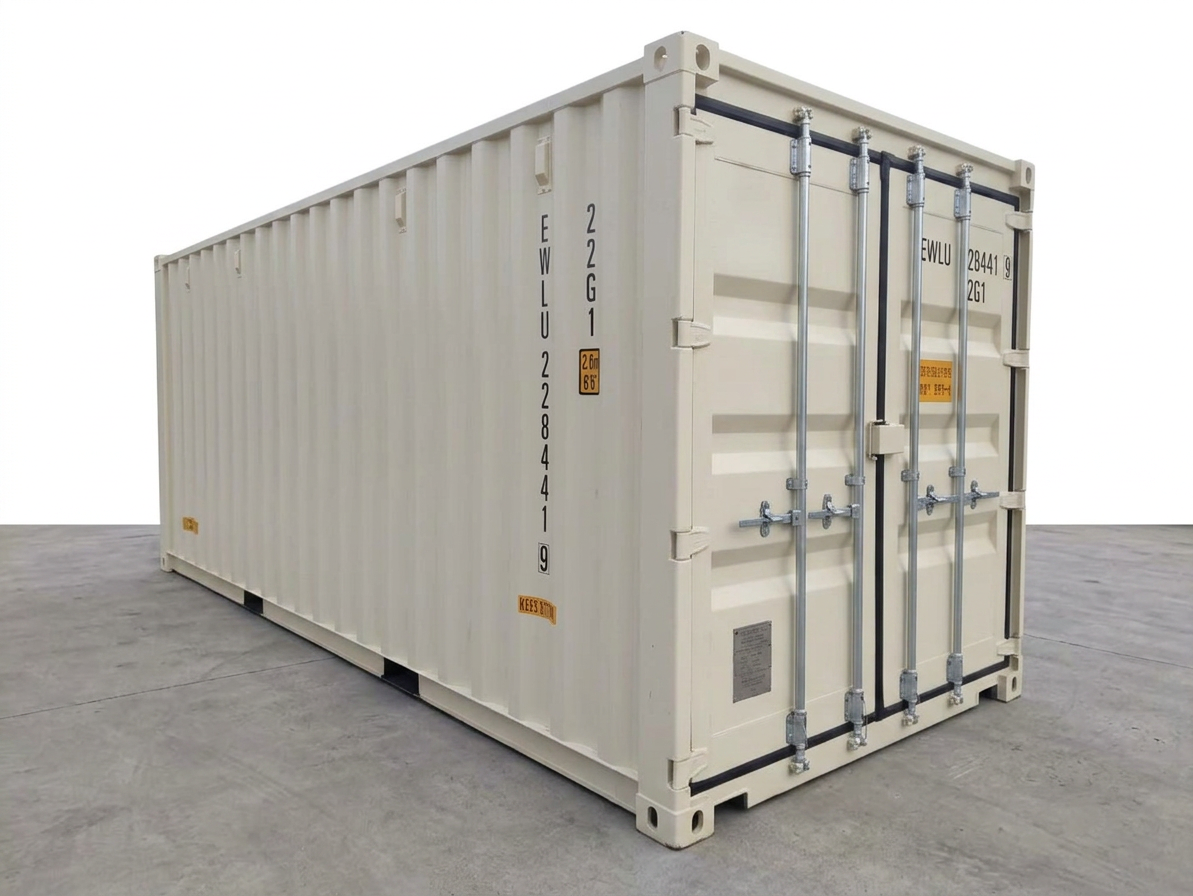 20ft One-Trip Shipping Container – Triple Door / Version A
