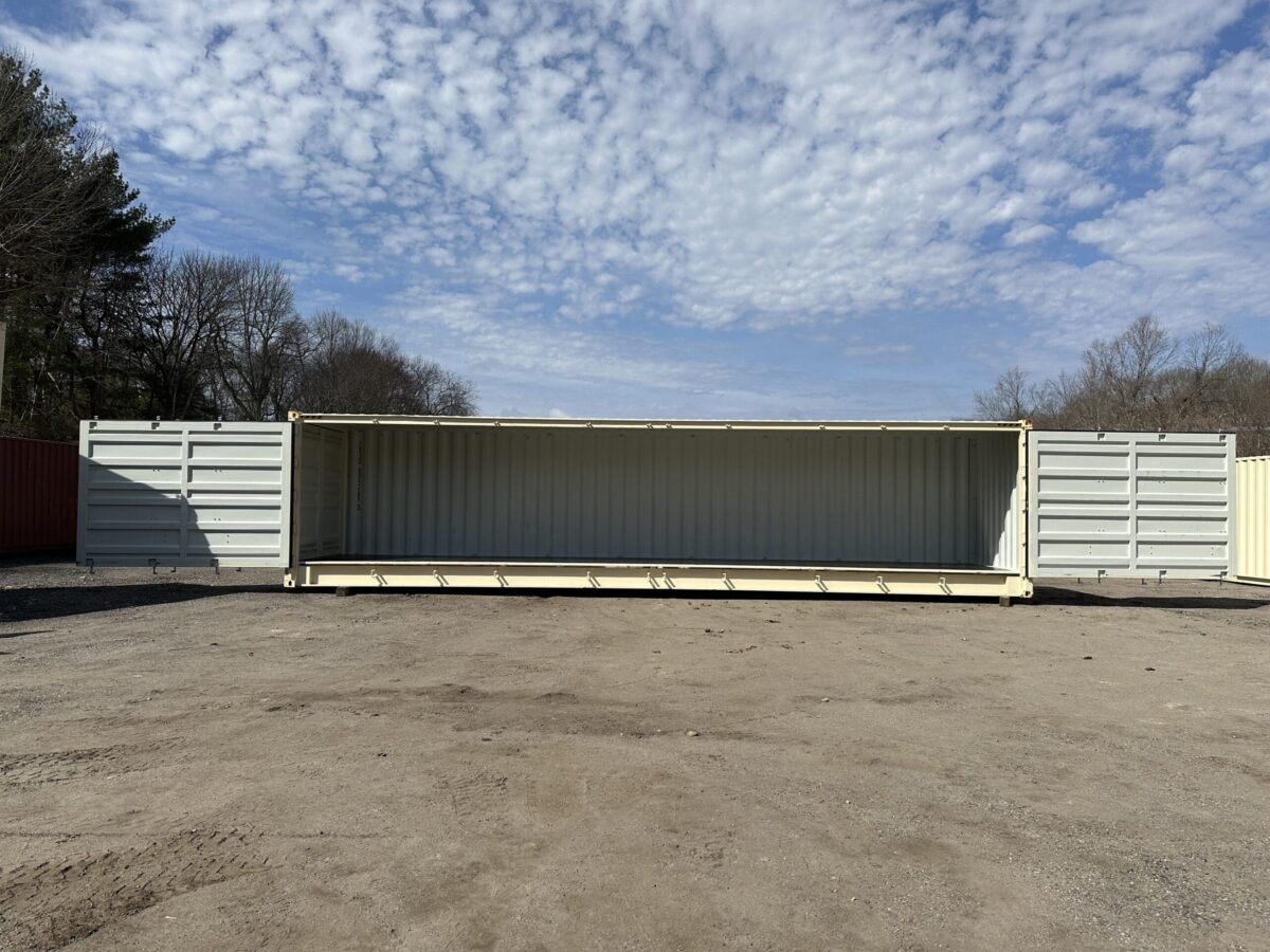 40ft New High Cube Shipping Container – Wind & Watertight – Unit ZXJU005265-3