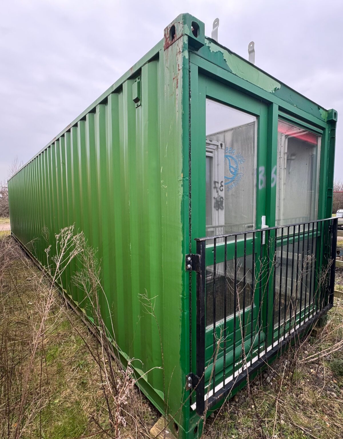 40 Ft Converted Shipping Container Home — 2 Rooms — Reduced — No D2