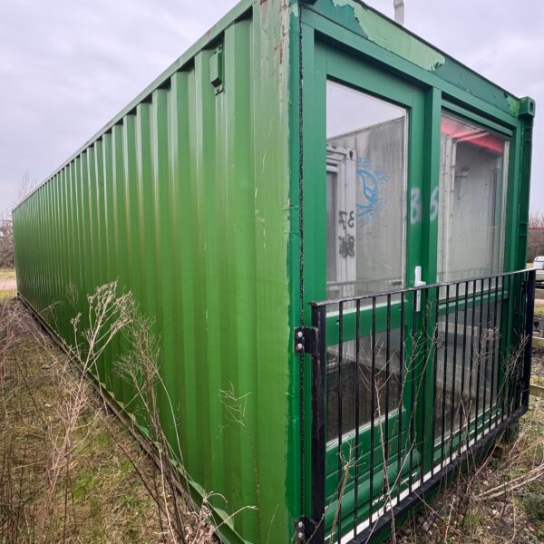 40 Ft Converted Shipping Container Home — 2 Rooms — Reduced — No D2