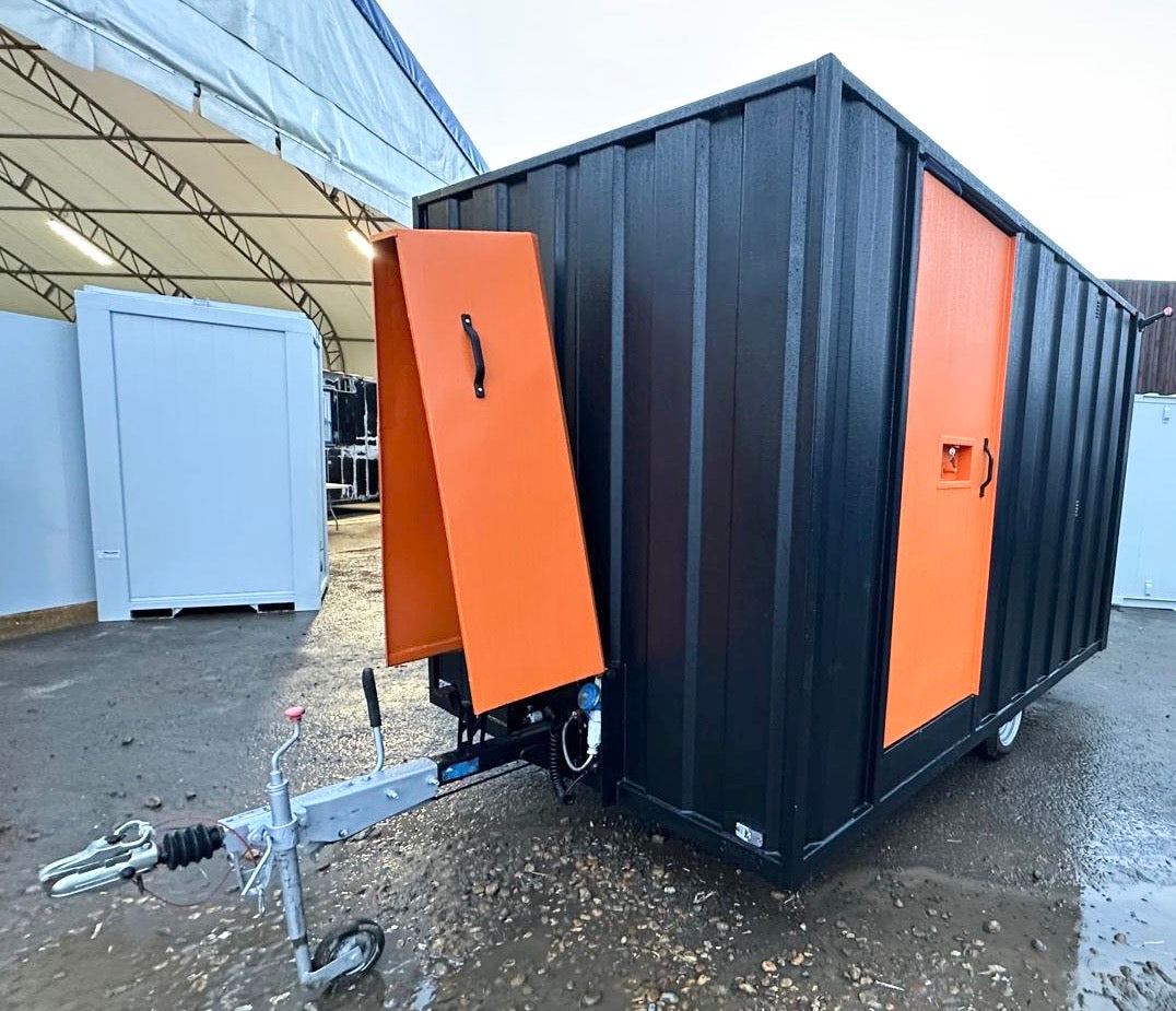 Groundhog Towable Mobile Welfare | Towable Toilet & Canteen | Self contained Cabin | GP 360 | No 1342
