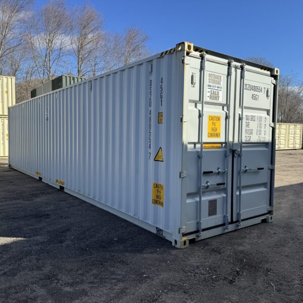 40ft New High Cube Shipping Container – Wind & Watertight – Unit DSZU480554-7