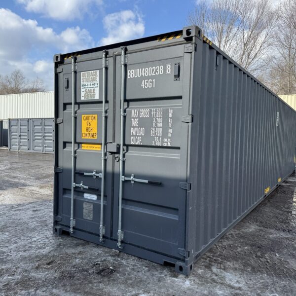 40ft New High Cube Shipping Container – Wind & Watertight – Unit BBUU480238-8