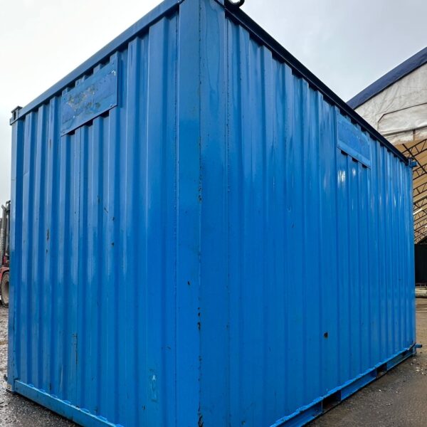 12 x 8 ft — Canteen / Office — Building Site Accommodation — Portable Anti-Vandal Cabin