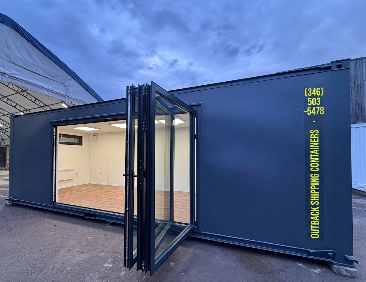 24x9ft — CUSTOM Cabin — Container Office/Canteen/Studio — Portable Building — No 1520