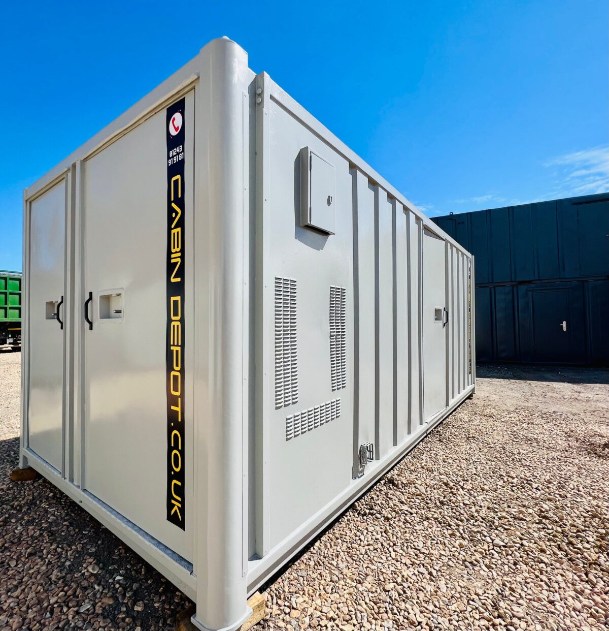 20X9FT Static Welfare Unit — Office, Toilet, Canteen | No 678