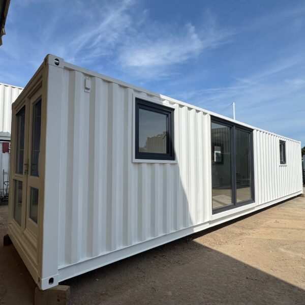 Converted Shipping Container 40Ft — Container Conversion — Open Plan Office — Portable Container Building — Reduced — No 1276