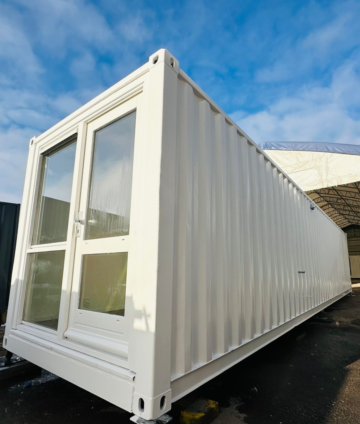 Converted Shipping Container 40Ft — Container Conversion — Office / Canteen — Portable Container Building — Reduced — No 1273