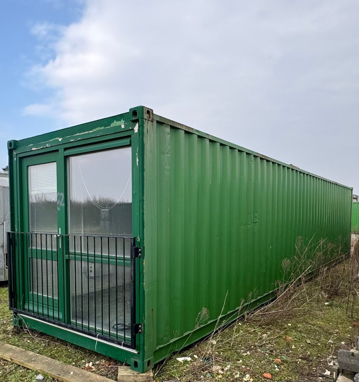 Converted Shipping Container 40 Ft — Container Office — Reduced — No D4