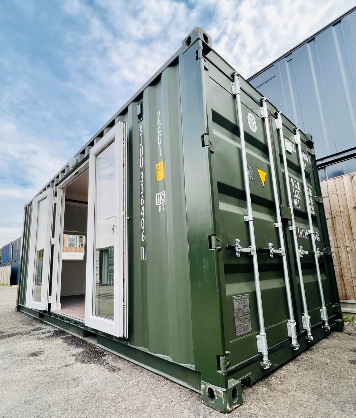 20x8 ft Shipping Container House / Annex Conversion — Container Home — One Bed Box